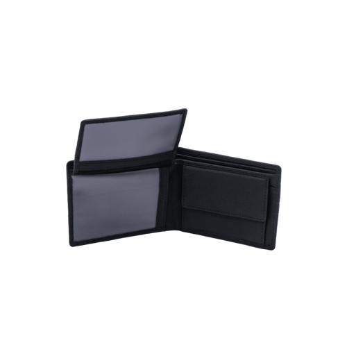 BILLETERA MONEDERO DOBLE NEGRO