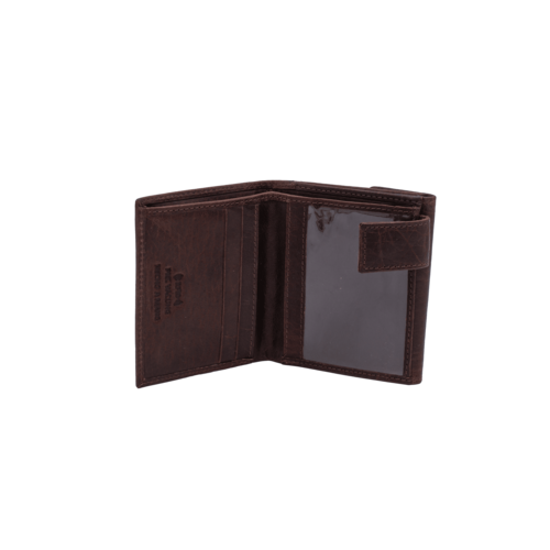 BILLETERA MONEDERO EXTERIOR FOSIL MARRON
