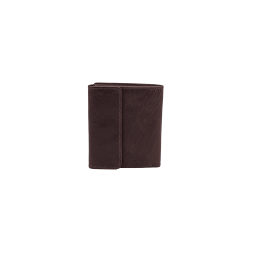 BILLETERA MONEDERO EXTERIOR FOSIL MARRON