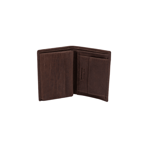 BILLETERA MONEDERO FOSIL MARRON