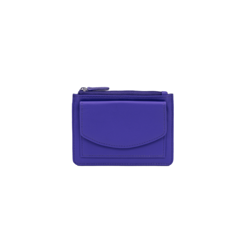 TARJETERO MONEDERO IRIS MORADO