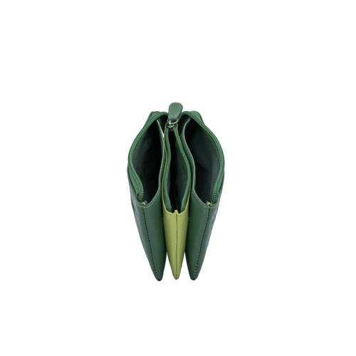 MONEDERO TRIPLE GRANDE REINA VERDE
