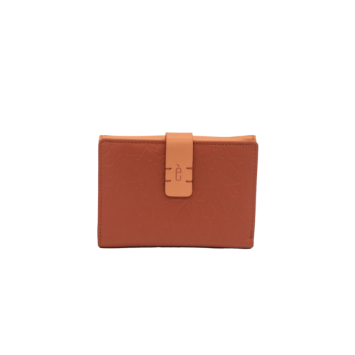 CARTERA MONEDERO SOLAPA REINA MELOCOTON