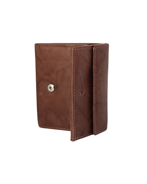 BILLETERA MONEDERO NOBLEZA MARRON