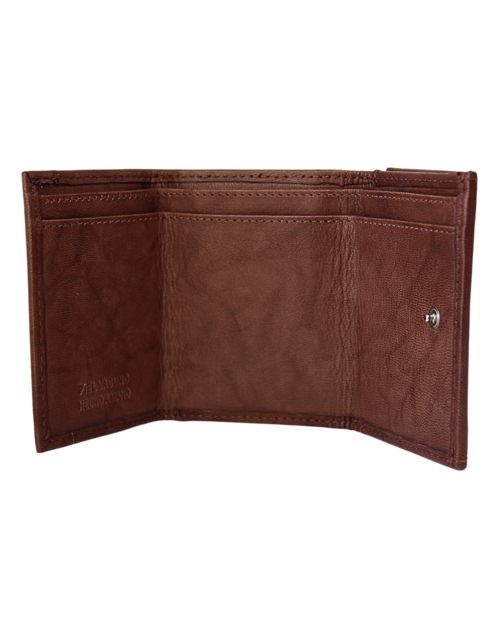 BILLETERA MONEDERO NOBLEZA MARRON