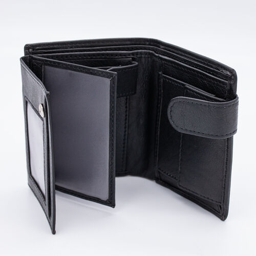 BILLETERA MONEDERO LUNA NEGRO