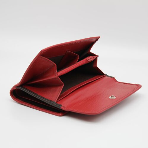 CARTERA MONEDERO ECLIPSE ROJO