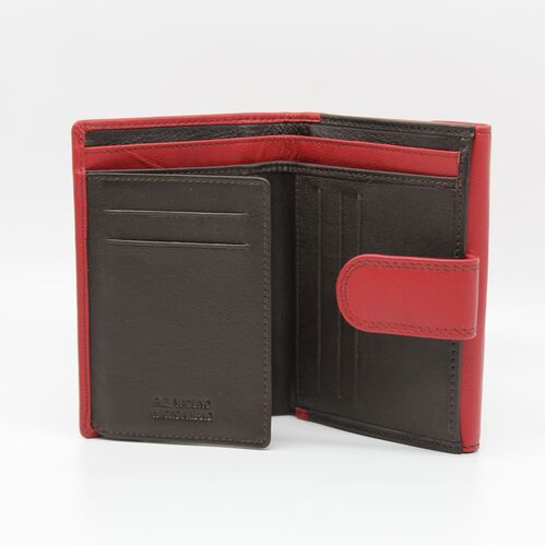 CARTERA MONEDERO ECLIPSE ROJO