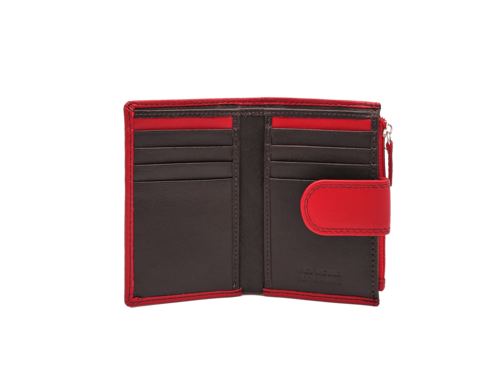 CARTERA MONEDERO ECLIPSE ROJO