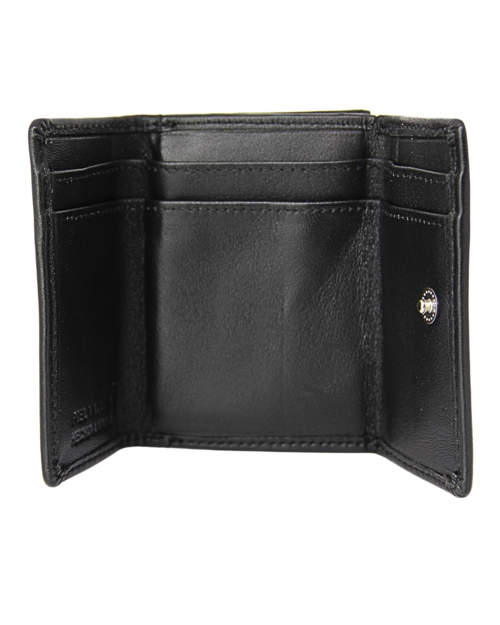 BILLETERA MONEDERO ESTRELLAS NEGRO
