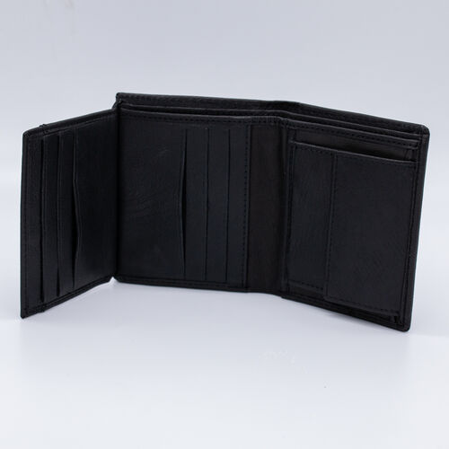 BILLETERA MONEDERO AIRE NEGRO
