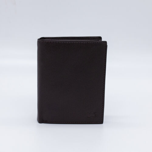 BILLETERA MONEDERO AIRE MARRON