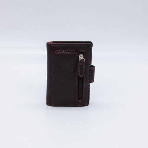 TARJETERO MONEDERO ECLIPSE MARRON