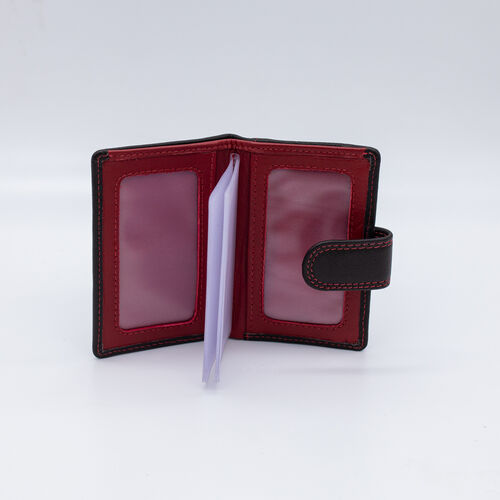 TARJETERO MONEDERO ECLIPSE MARRON