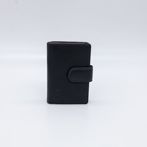 TARJETERO MONEDERO ECLIPSE NEGRO
