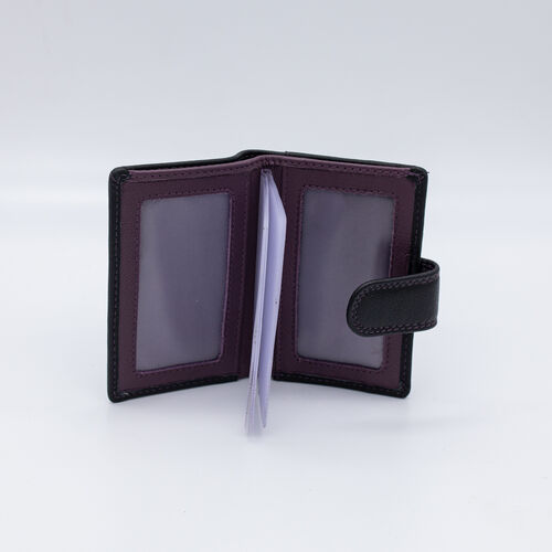 TARJETERO MONEDERO ECLIPSE NEGRO