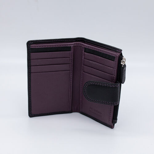 CARTERA MONEDERO ECLIPSE NEGRO