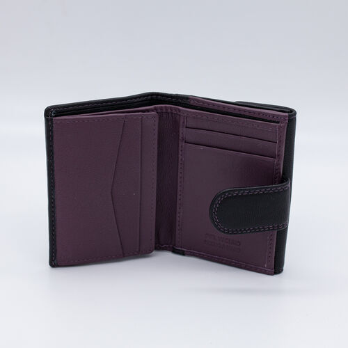 CARTERA MONEDERO ECLIPSE NEGRO