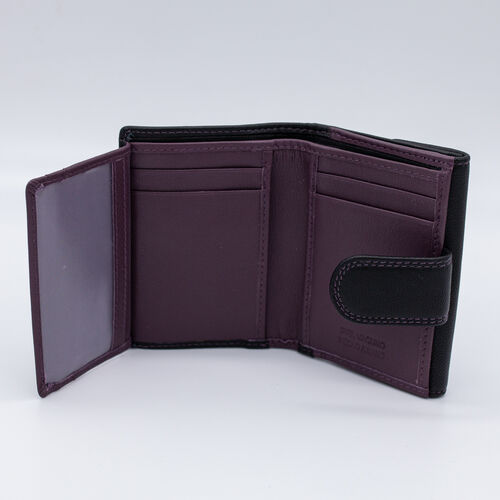 CARTERA MONEDERO ECLIPSE NEGRO