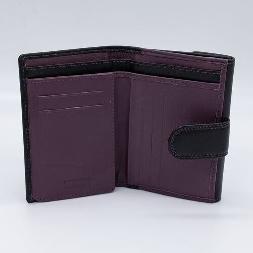 CARTERA MONEDERO ECLIPSE NEGRO