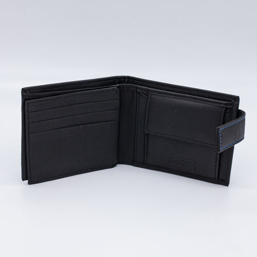 BILLETERA MONEDERO FUEGO NEGRO