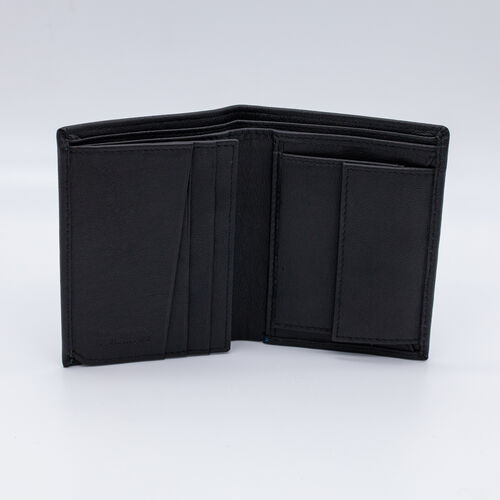 BILLETERA MONEDERO FUEGO NEGRO