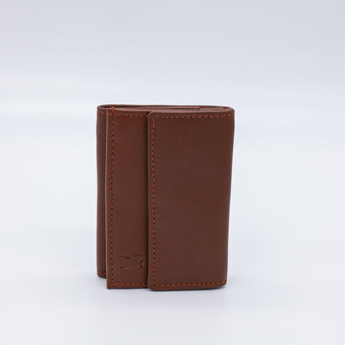BILLETERA MONEDERO SOL CUERO
