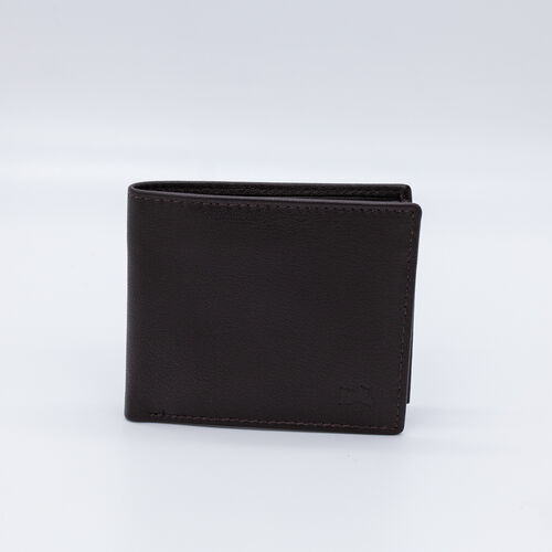 BILLETERA MONEDERO SOL MARRON
