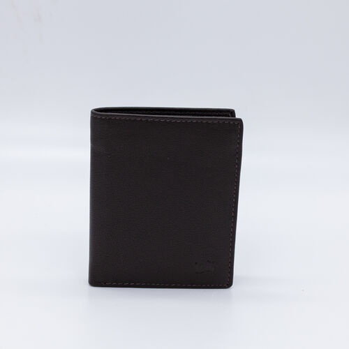 BILLETERA MONEDERO SOL MARRON