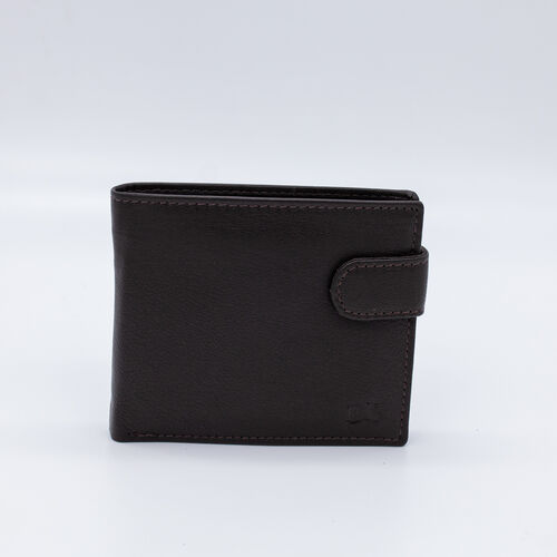 BILLETERA MONEDERO SOL MARRON