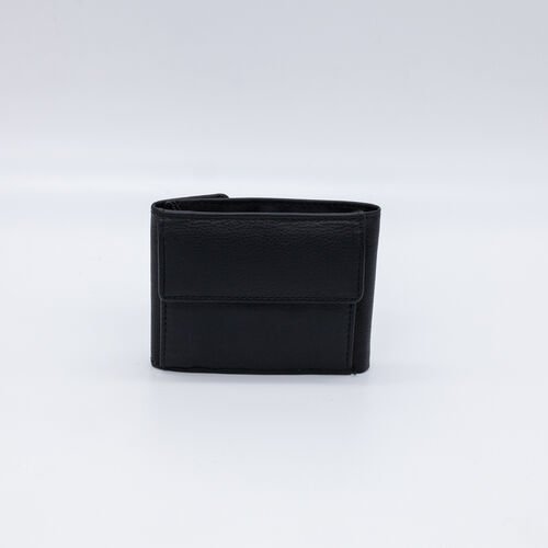 BILLETERA MONEDERO ESTRELLAS NEGRO