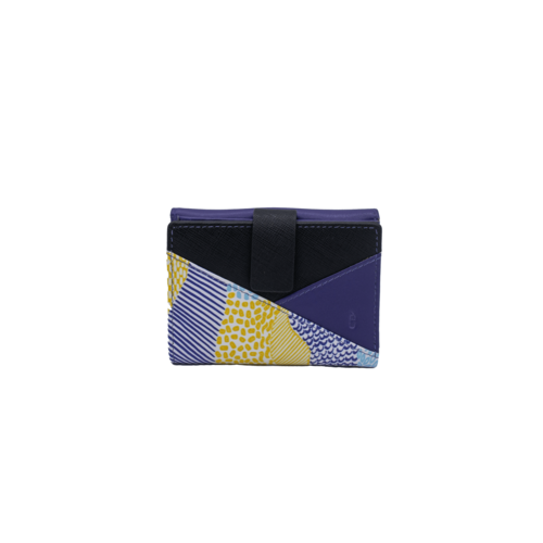CARTERA MONEDERO SOLAPA CORAL NEGRO